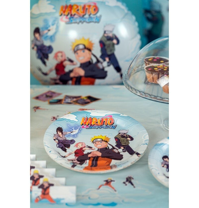 Naruto - Tallerkener 8 stk.