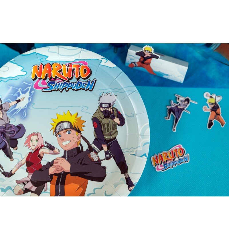 Naruto - Tallerkener 8 stk.