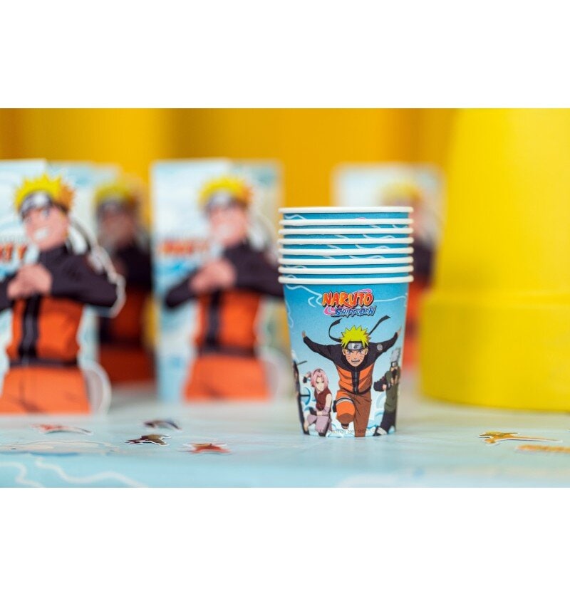 Naruto - Pappkopper 8 stk.