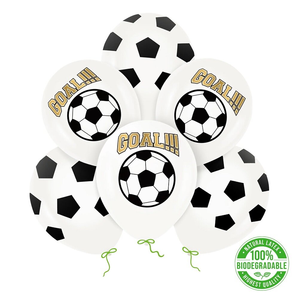 Fotballballonger Goal 6 stk.