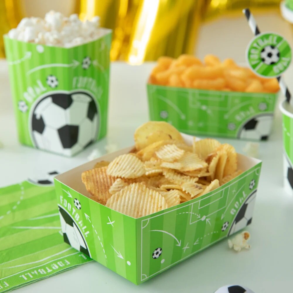 Fotball Snacksbokser 3 stk.