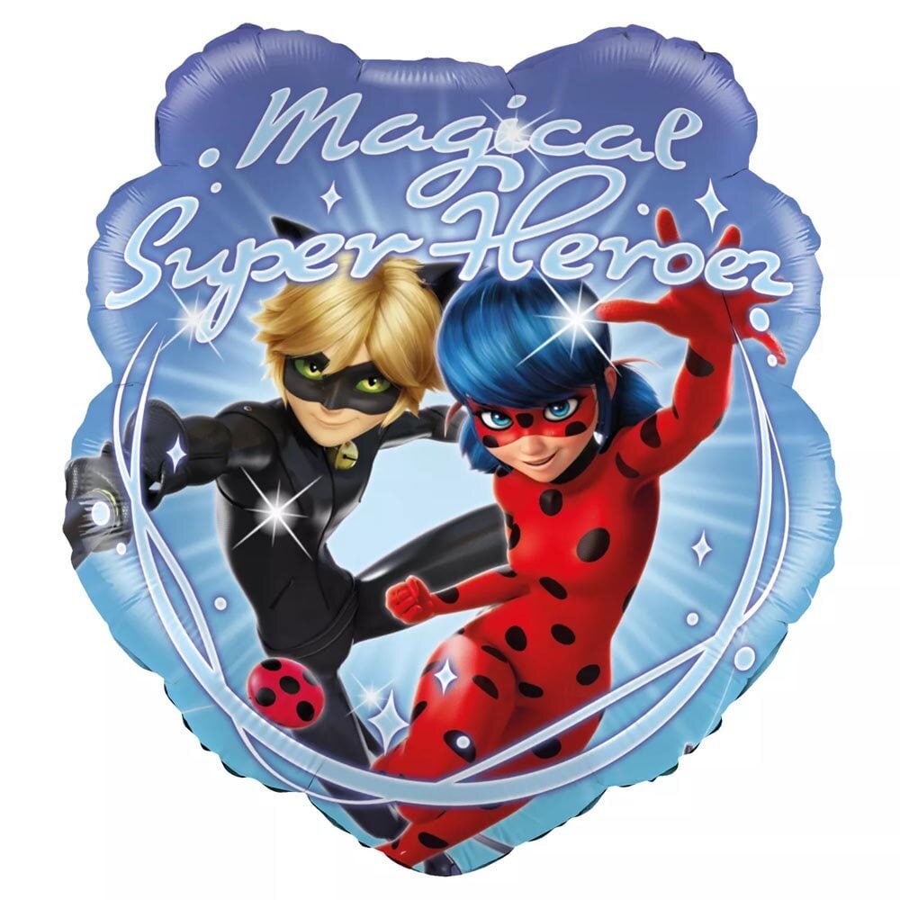 Miraculous Ladybug - Folieballong Super Heroes 54 cm