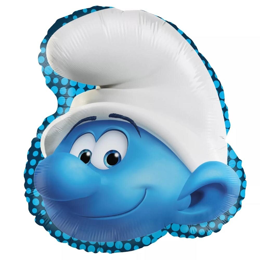 Smurfene - Folieballong Smurf 45 cm