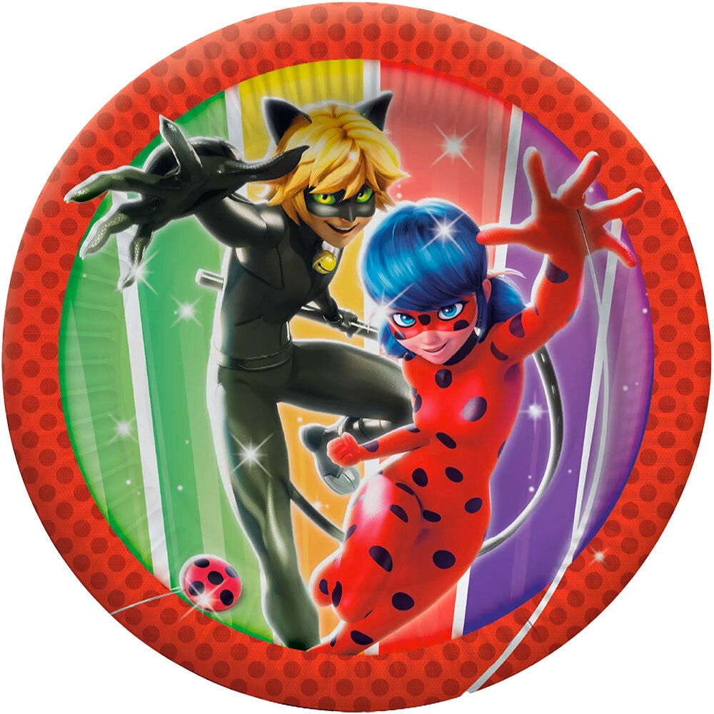 Miraculous Ladybug - Tallerkener 10 stk.