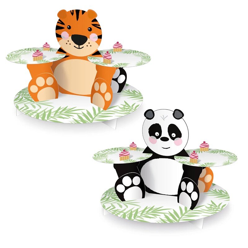 Safaridyr Muffinsstativ