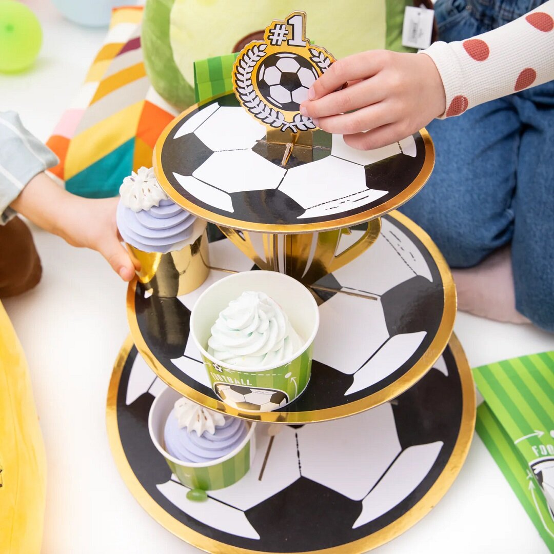 Fotball Muffinsstativ 41 x 34 cm