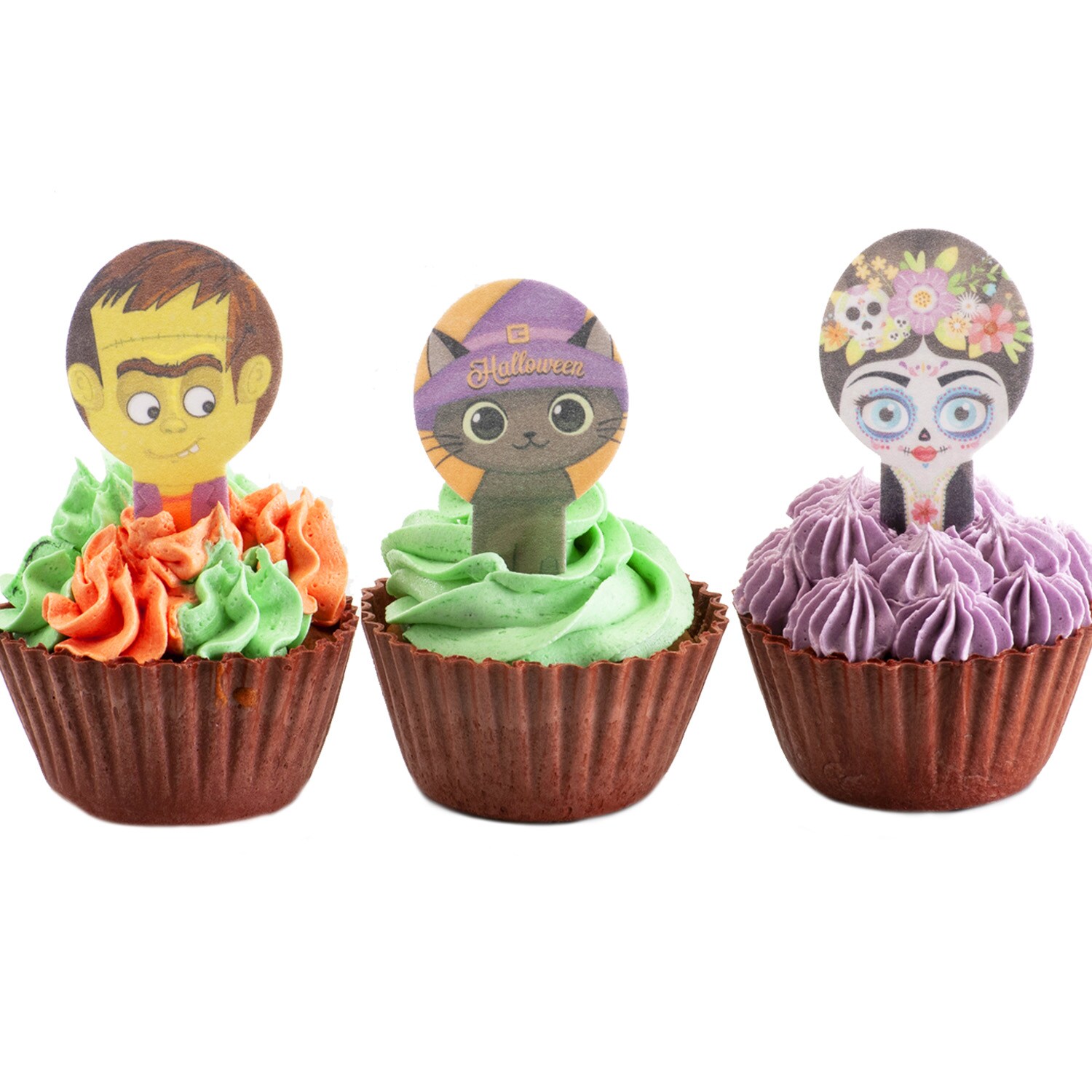 Halloween - Muffinsdekorasjoner Oblat 20 stk.