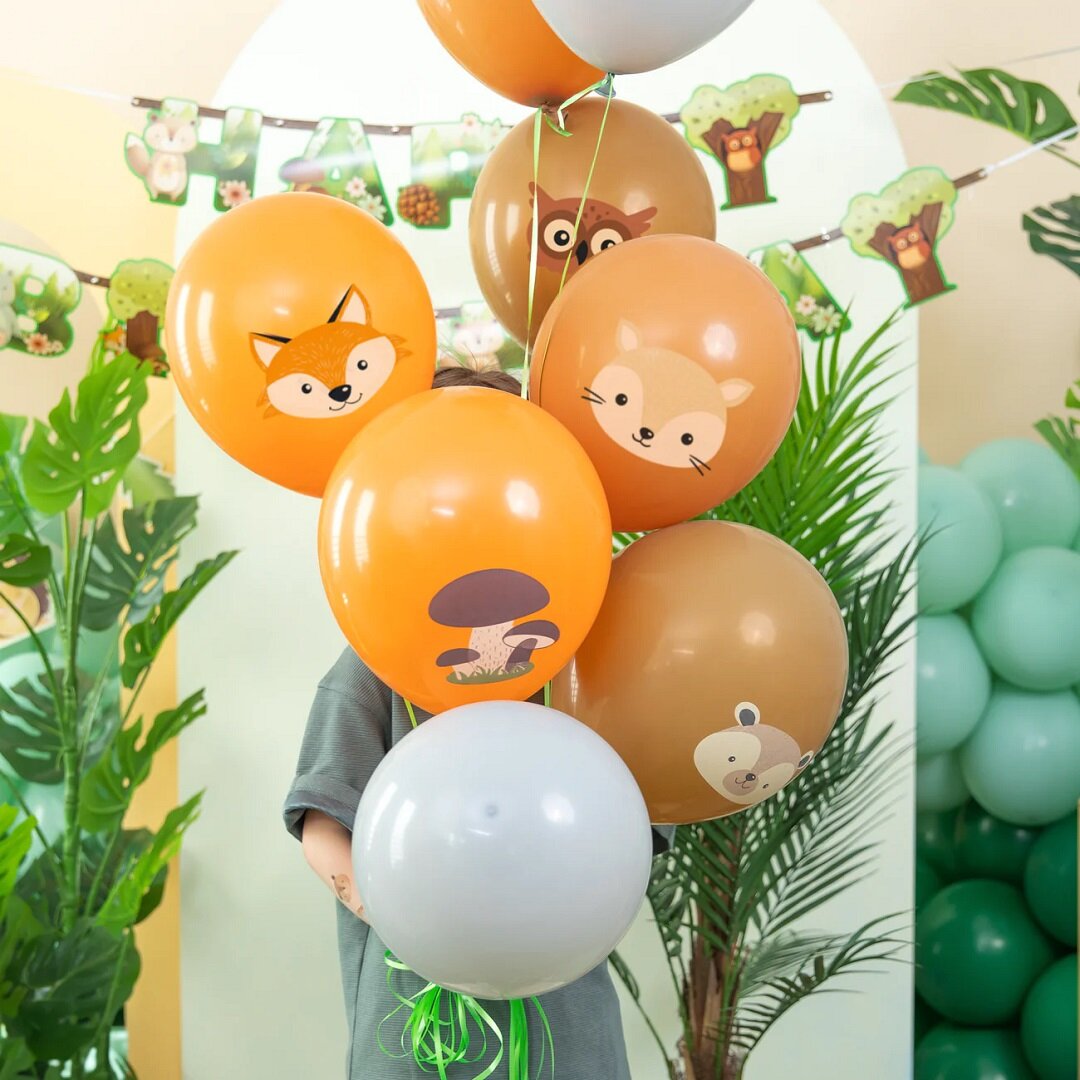 Skogsvenner - Ballonger 8 stk.