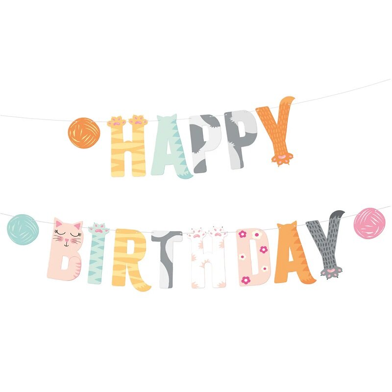 Katt Girlander Happy Birthday 2 meter