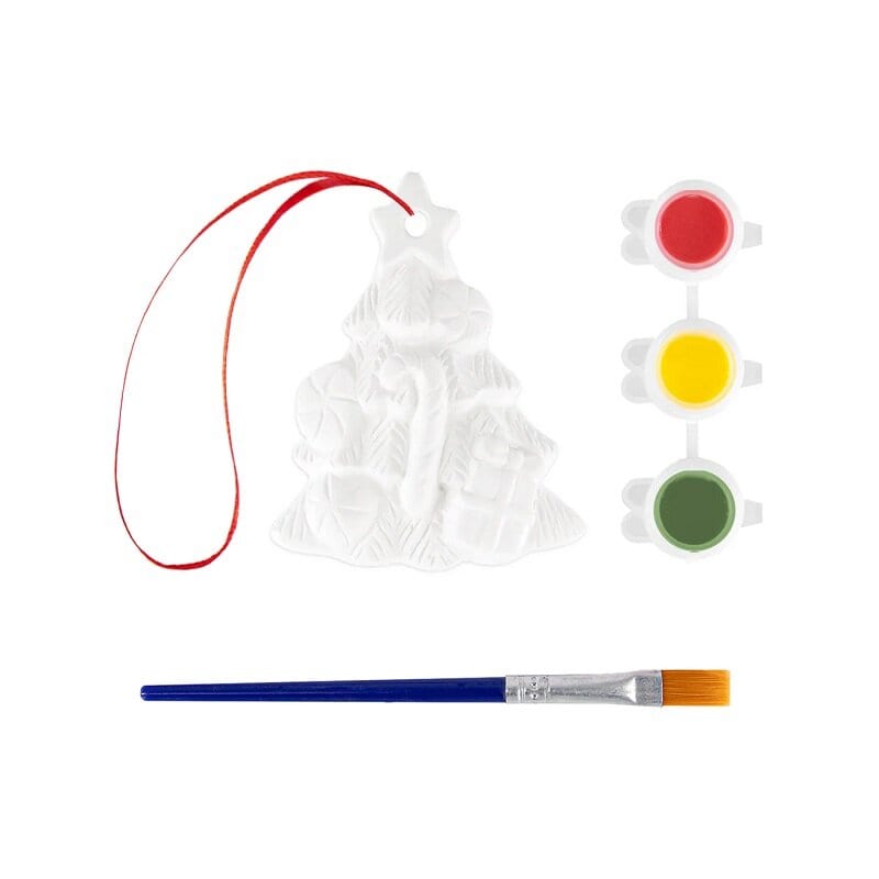 DIY-sett Gipsfigur Juletre