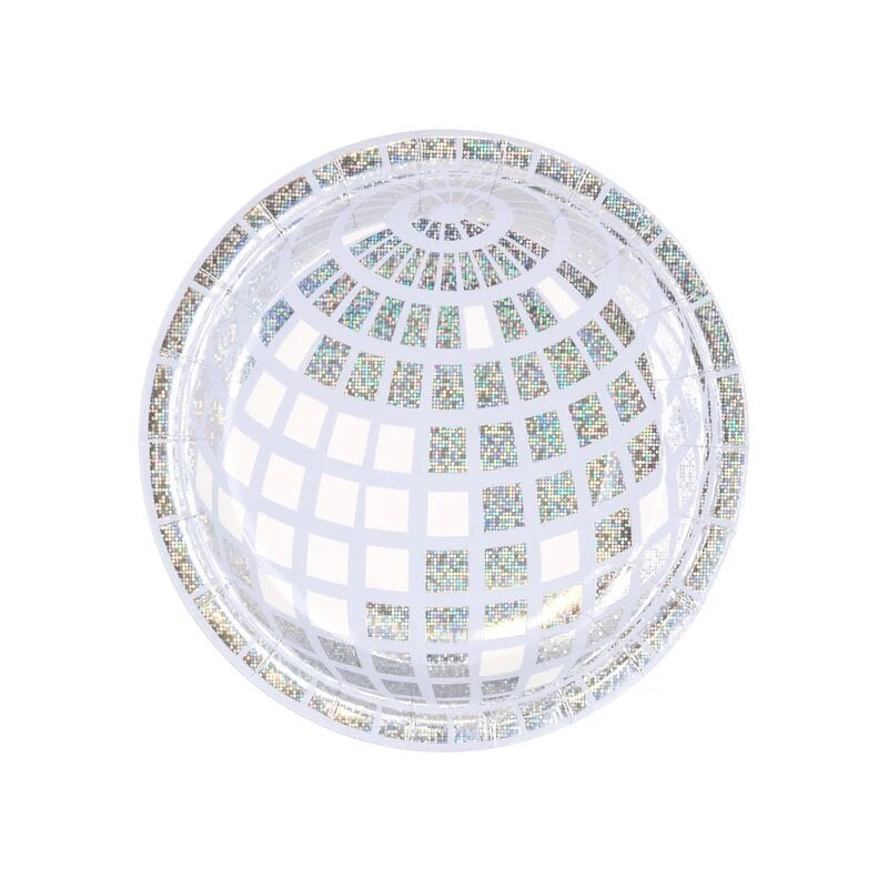 Disco - Papptallerkener 18 cm, 6 stk.