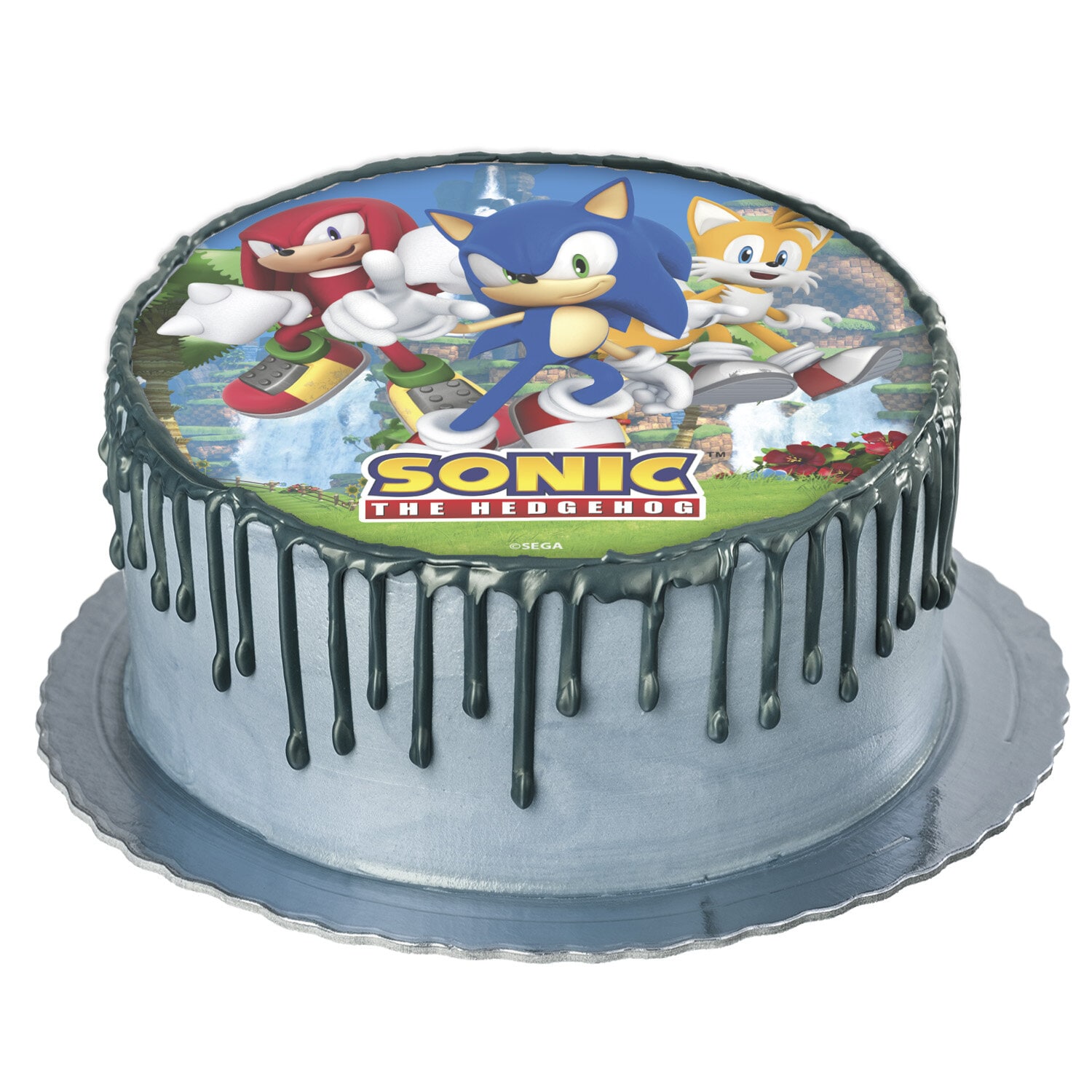 Kakebilde Sonic the Hedgehog - Oblat 20 cm