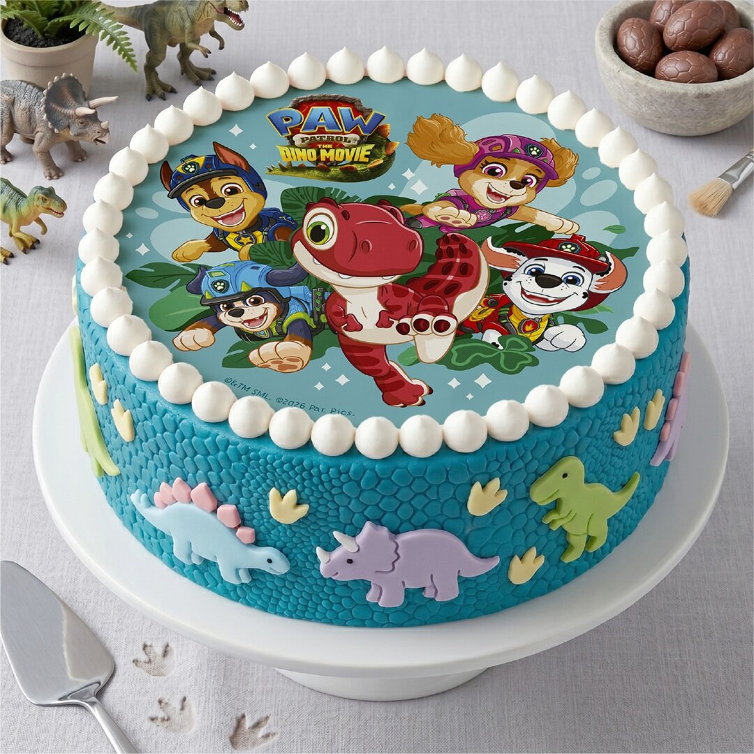 Kakebilde Paw Patrol Dino Movie - Oblat 20 cm