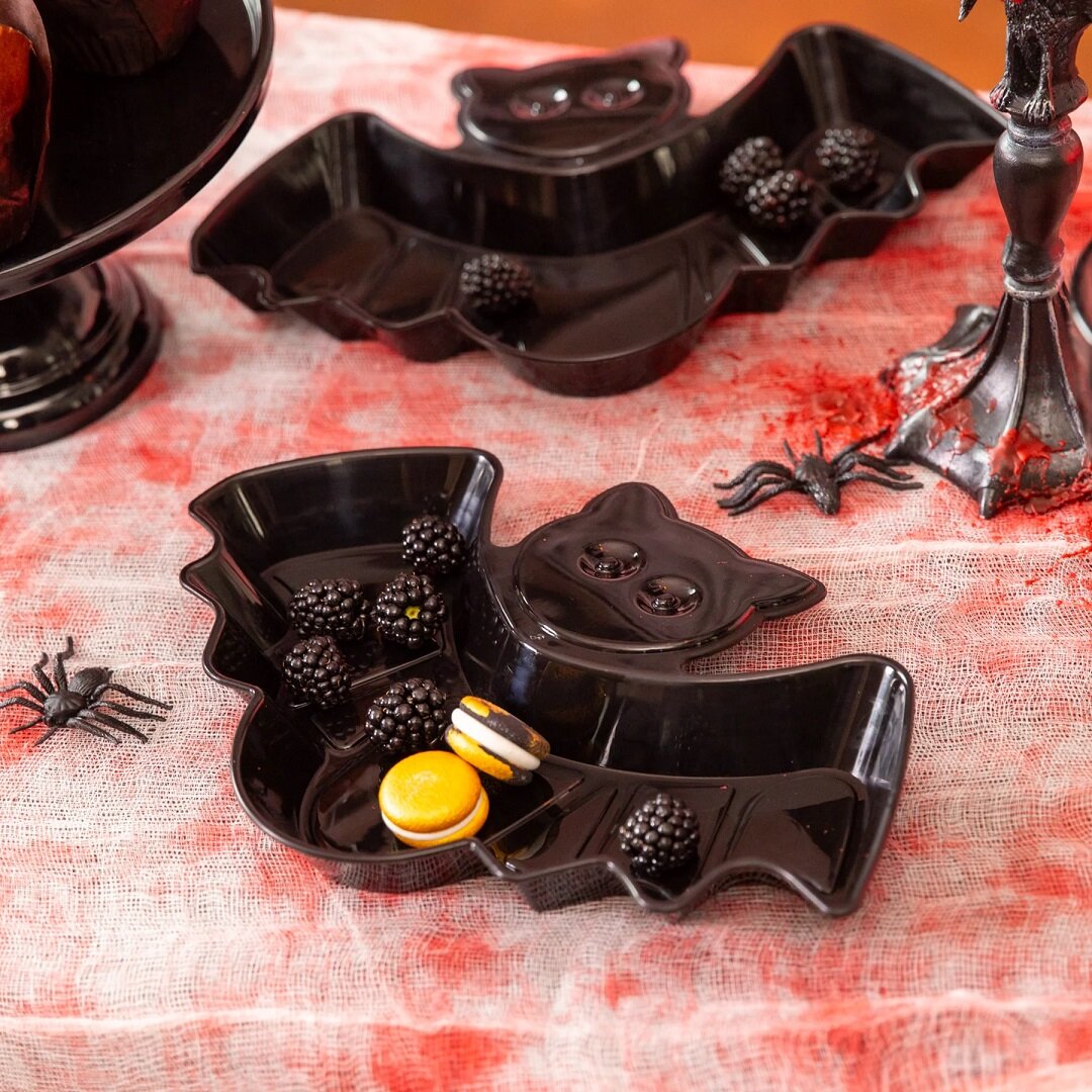 Snacksfat Flaggermus 18,5 x 28,5 cm