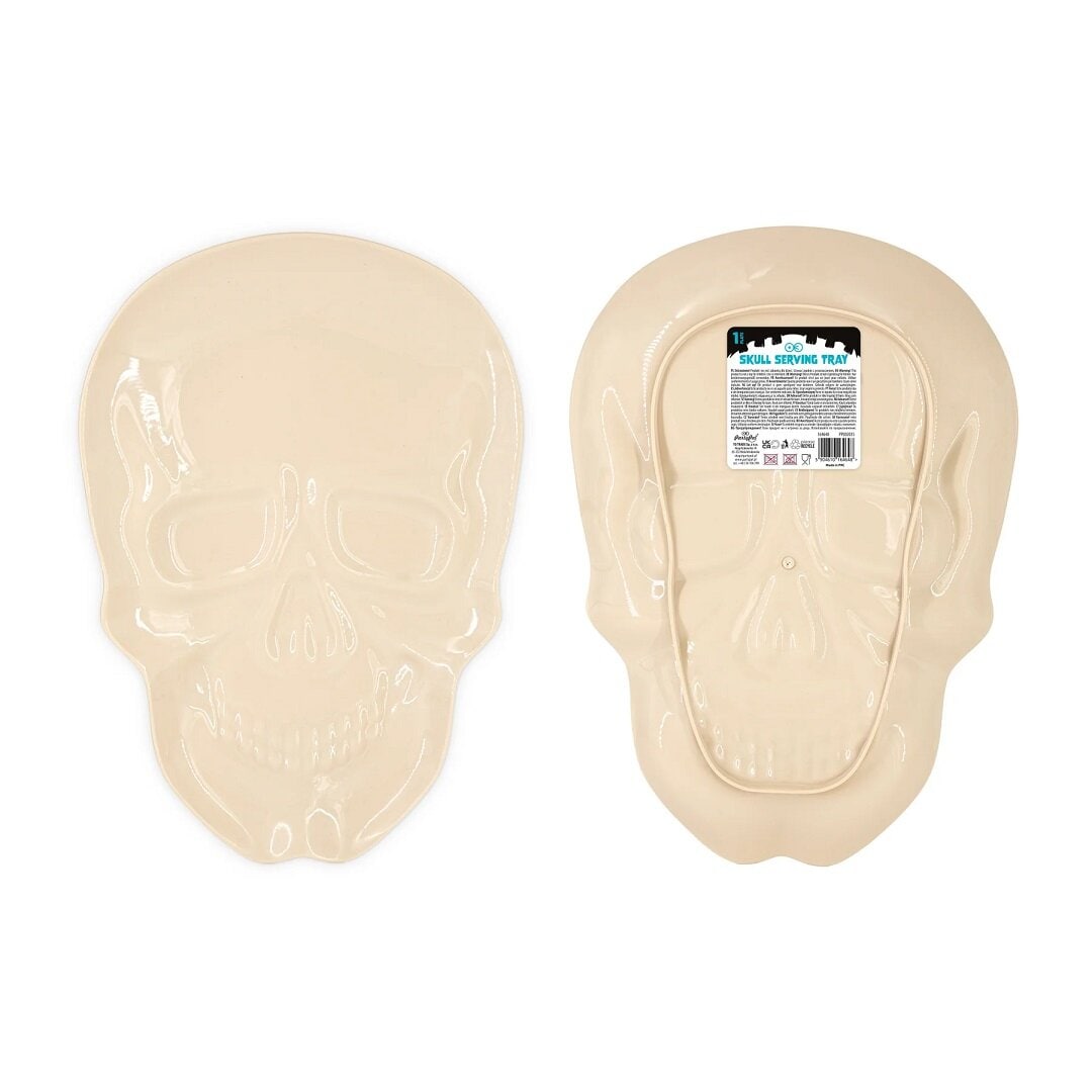 Snacksfat Hodeskalle 23 x 33 cm