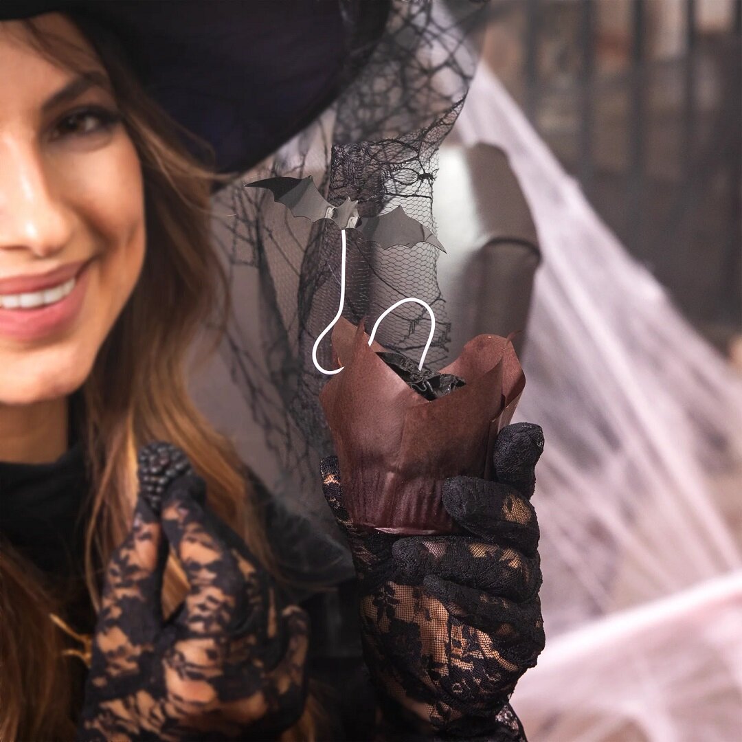 Cake Toppers Flaggermus 6 stk.