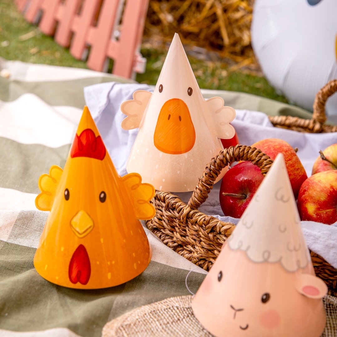 Bondegård Festhatter 6 stk.