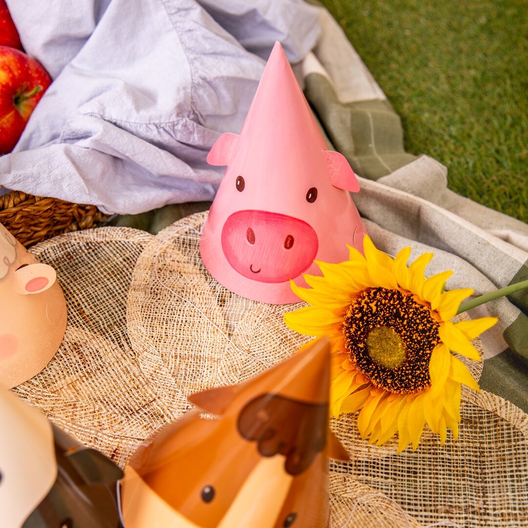 Bondegård Festhatter 6 stk.