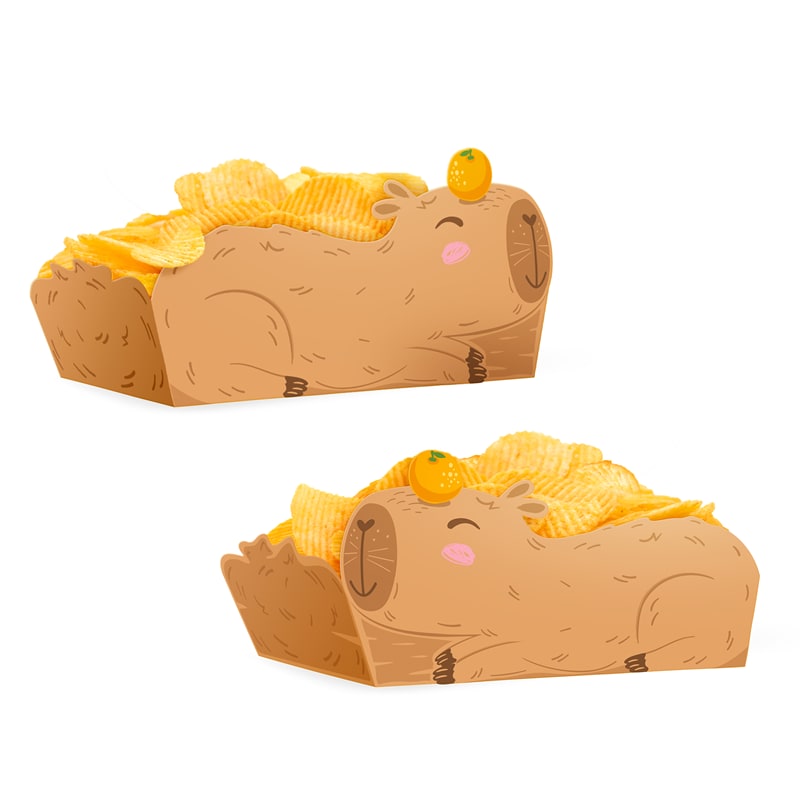 Capybara Snacksbokser 3 stk.
