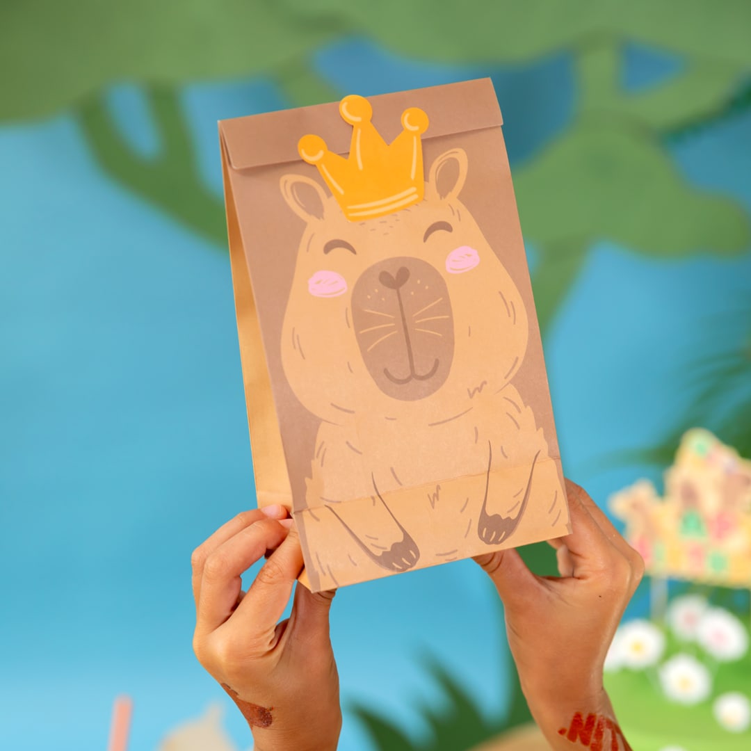 Capybara Godteposer 6 stk.