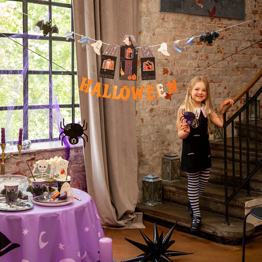 Spooky Friends Halloween-girlander 135 cm