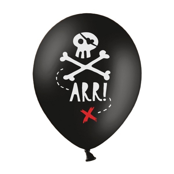 Pirates Party, Ballonger 6-stk