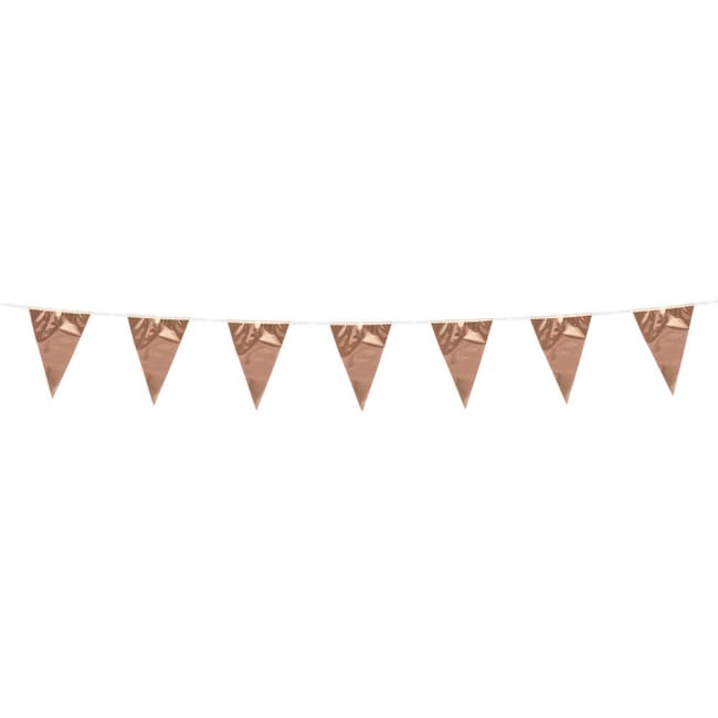 Flaggirlander Mini - Rosegull 3 meter