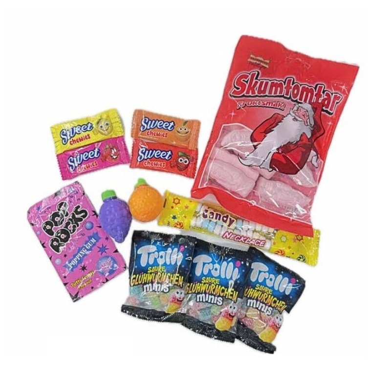 Julehus med godteri 234 gram