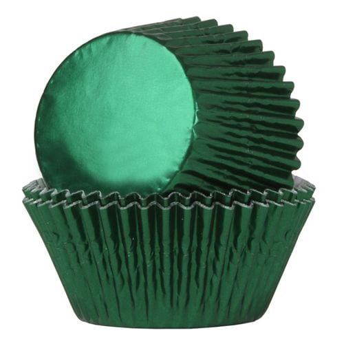 Muffinsformer - Grønn folie 24 stk. 