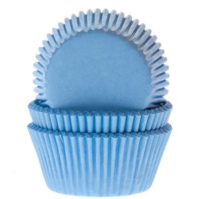 Muffinsformer Mini - Lyseblå 60 stk.