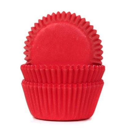 Muffinsformer Mini - Rød 60 stk.