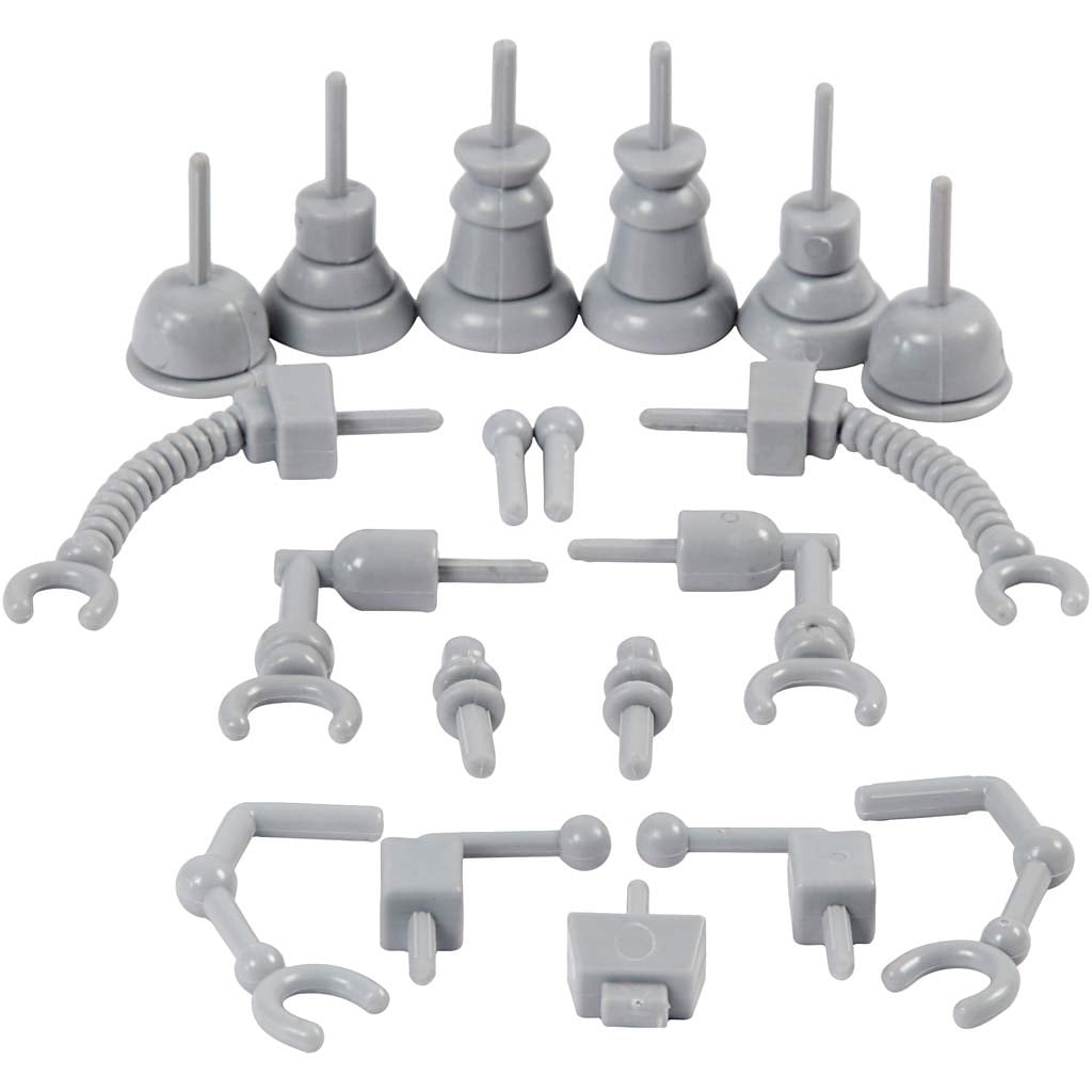 Hobbysett - Robotdeler 19 stk.