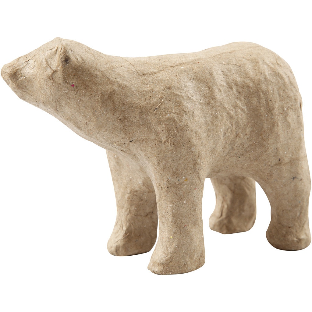 Hobby - Papirfigur Isbjørn 11,5 cm