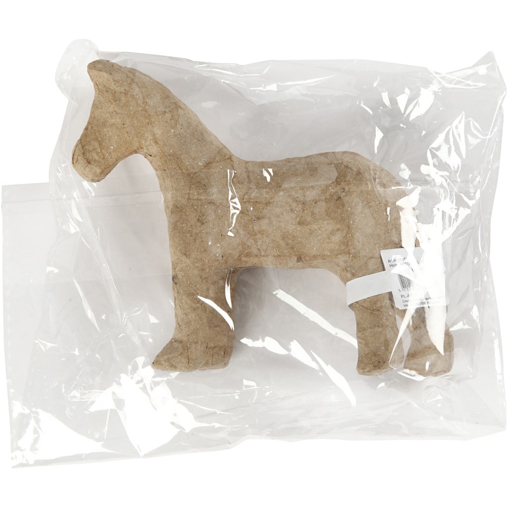 Hobby - Papirfigur Hest 12 cm