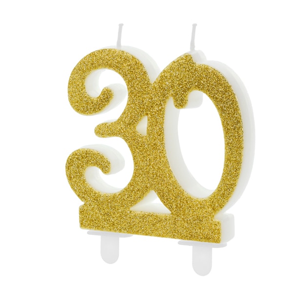 Kakelys Gull - 30 år 7,5 cm