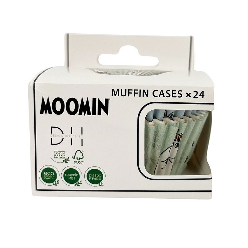 Mummitrollene - Muffinsformer 24 stk.