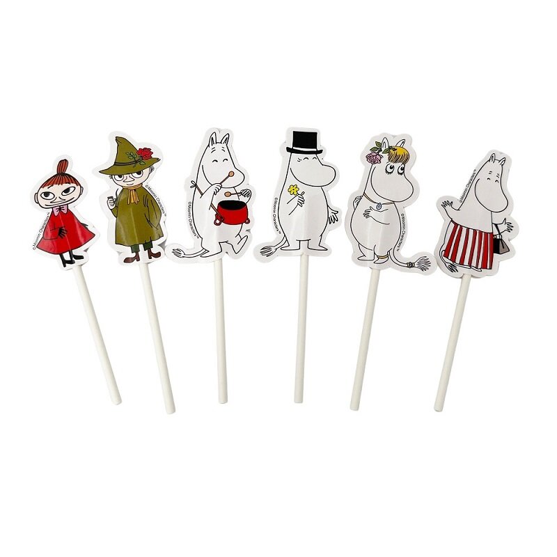 Mummitrollene - Cake Toppers 12 stk.