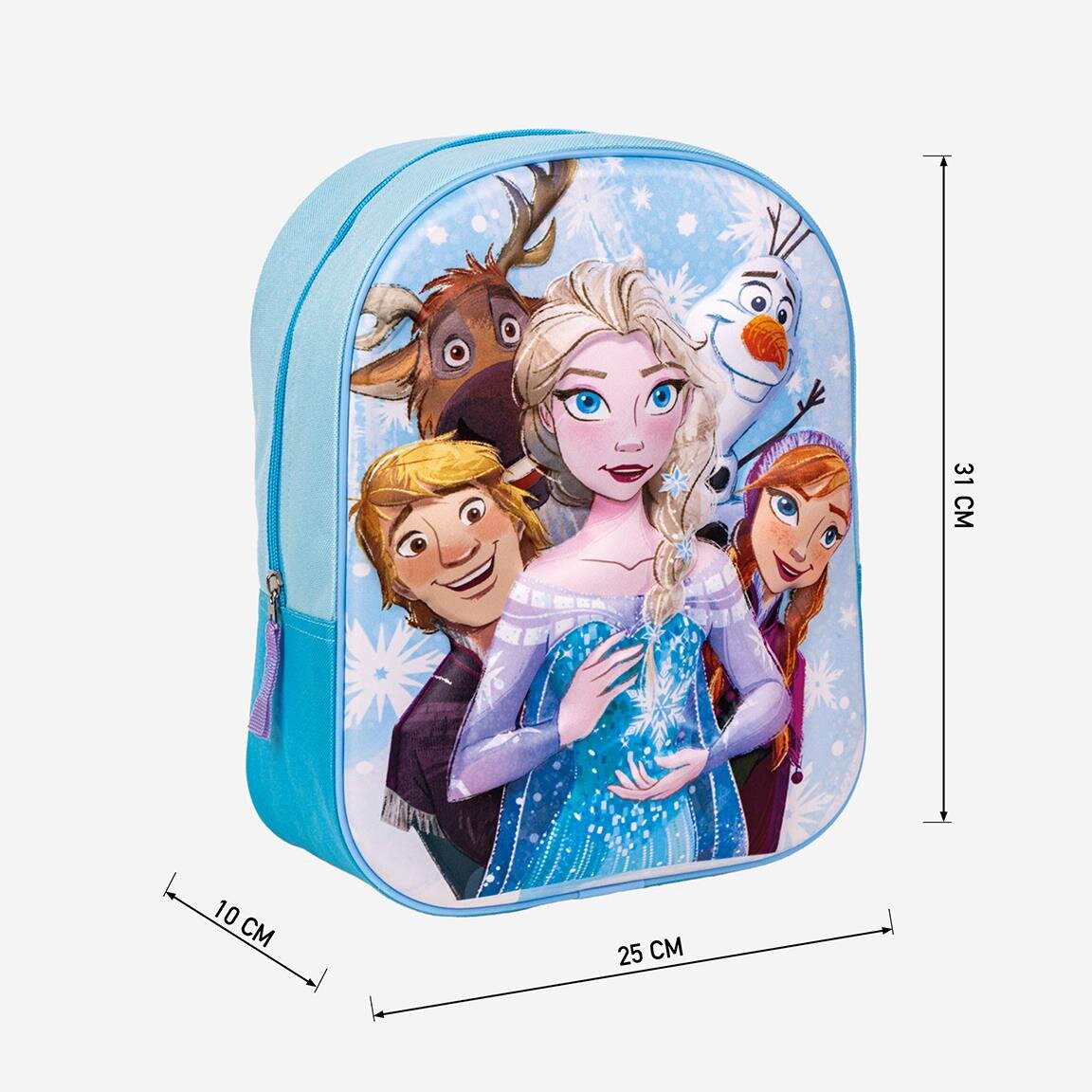 Ryggsekk Disney Frost Barnestørrelse 3D