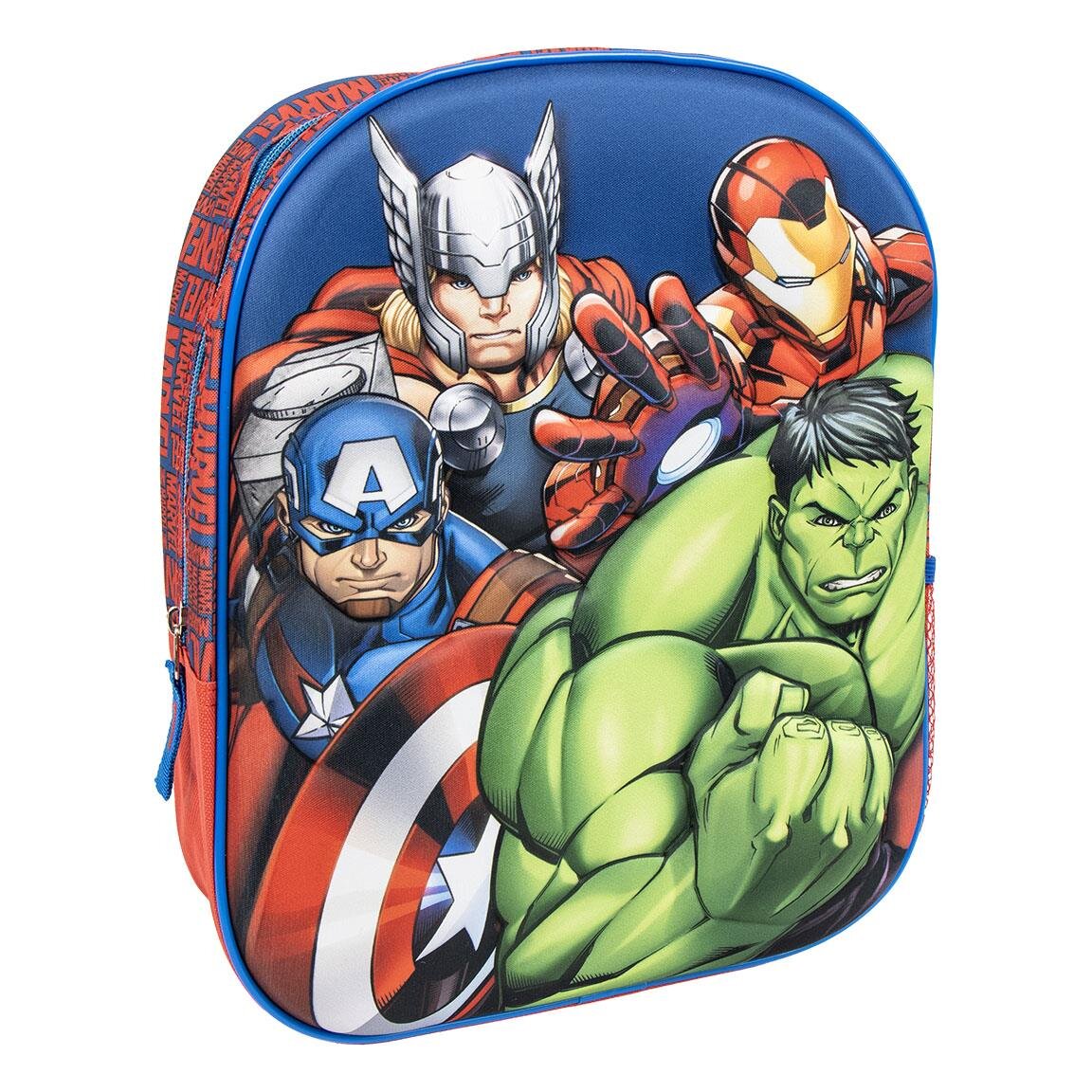 Avengers Barneryggsekk med 3D-effekt