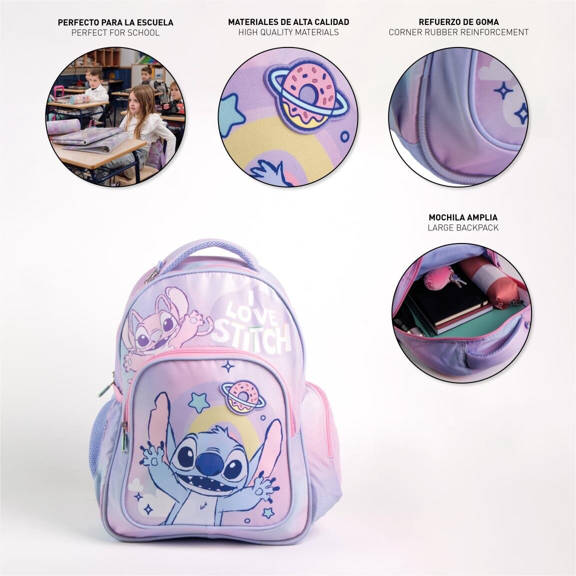 Stitch Ryggsekk 42 cm
