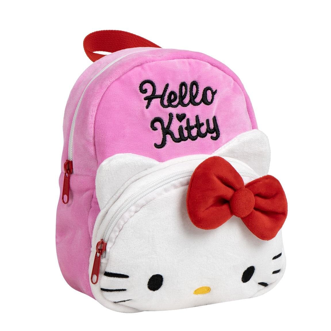 Hello Kitty Barneryggsekk i plysj
