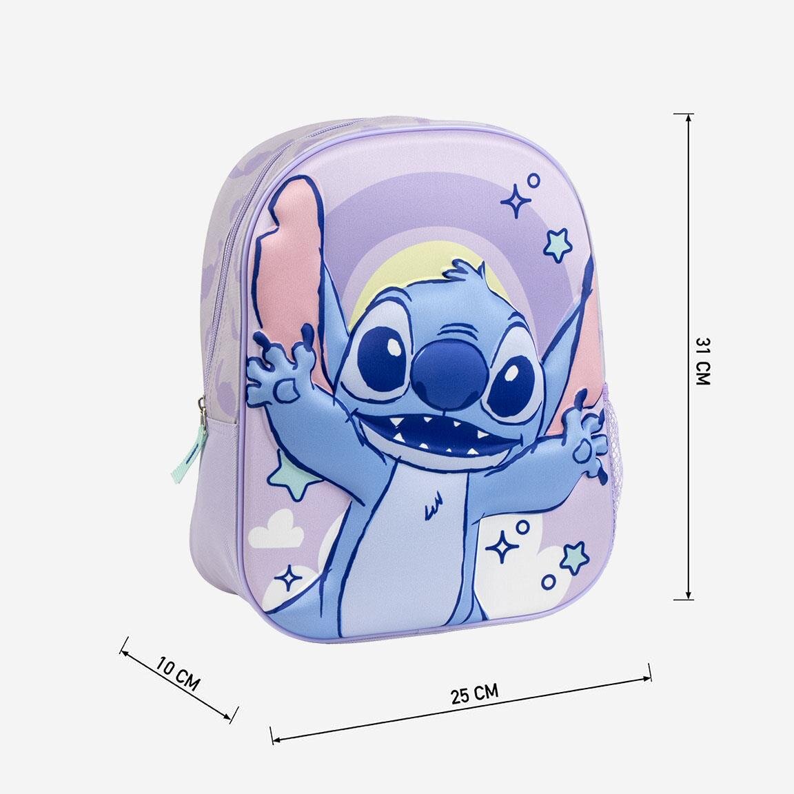 Stitch Barneryggsekk med 3D-effekt