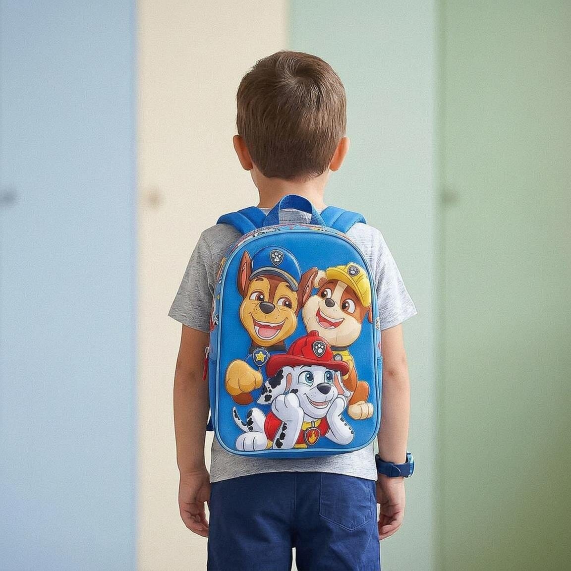 Paw Patrol Barneryggsekk med 3D-effekt