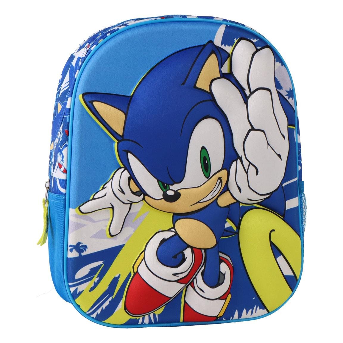 Sonic Barneryggsekk med 3D-effekt