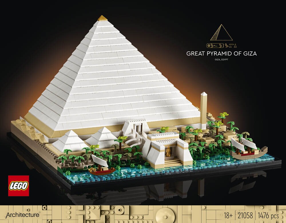 LEGO Architecture Den store pyramiden i Giza 18+