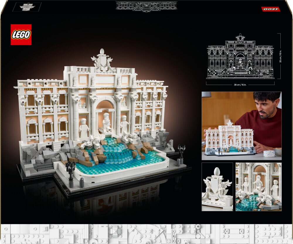 LEGO Architecture - Trevifontenen 18+