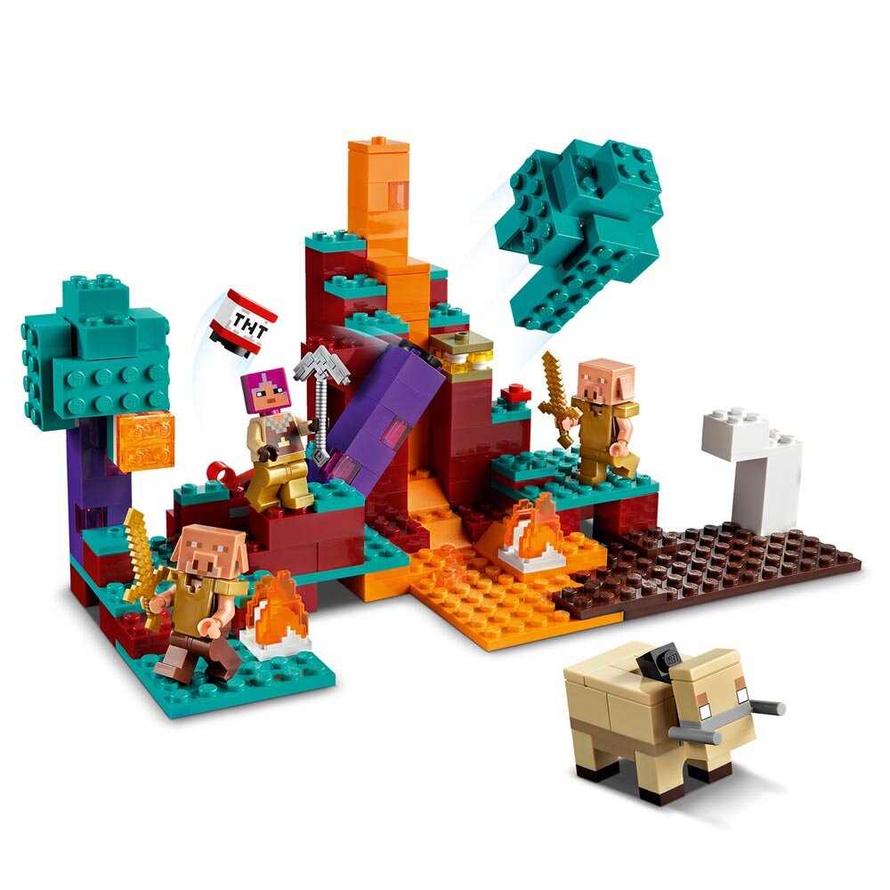 LEGO Minecraft, Den vindskjeve skogen 8+