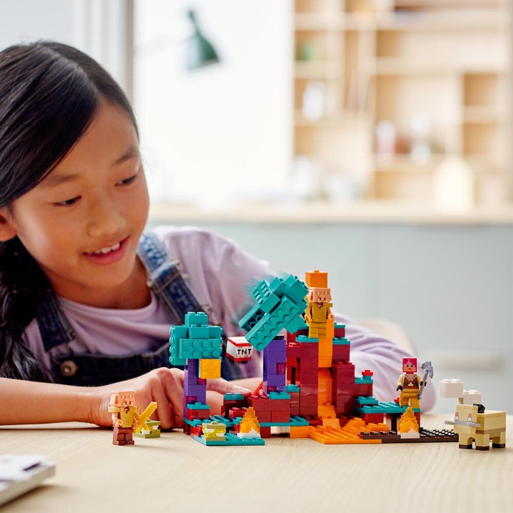 LEGO Minecraft, Den vindskjeve skogen 8+