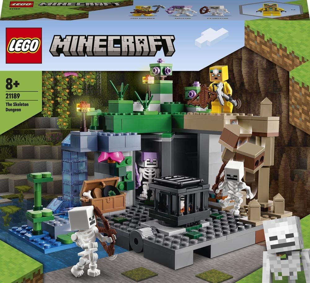 LEGO Minecraft - Skjelettfengselet 8+