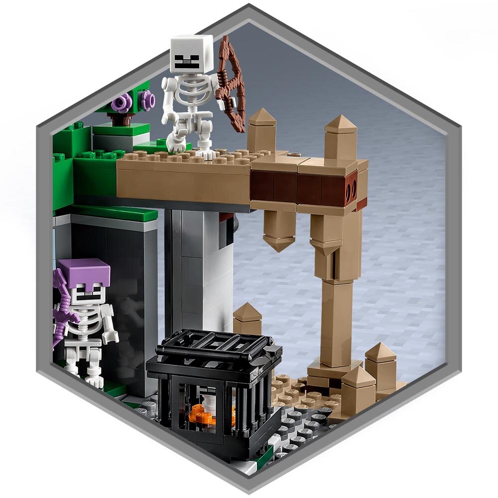 LEGO Minecraft - Skjelettfengselet 8+